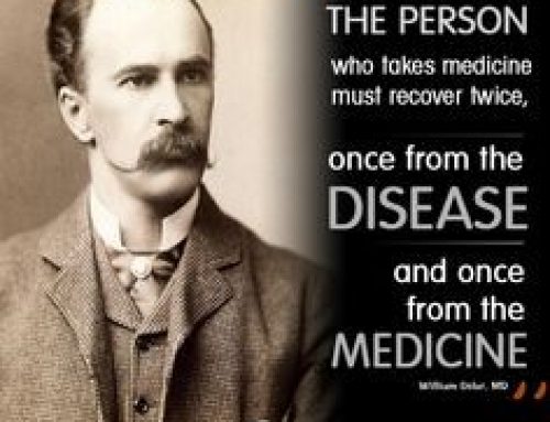 The Person Who Takes Medicine Must Heal Twice